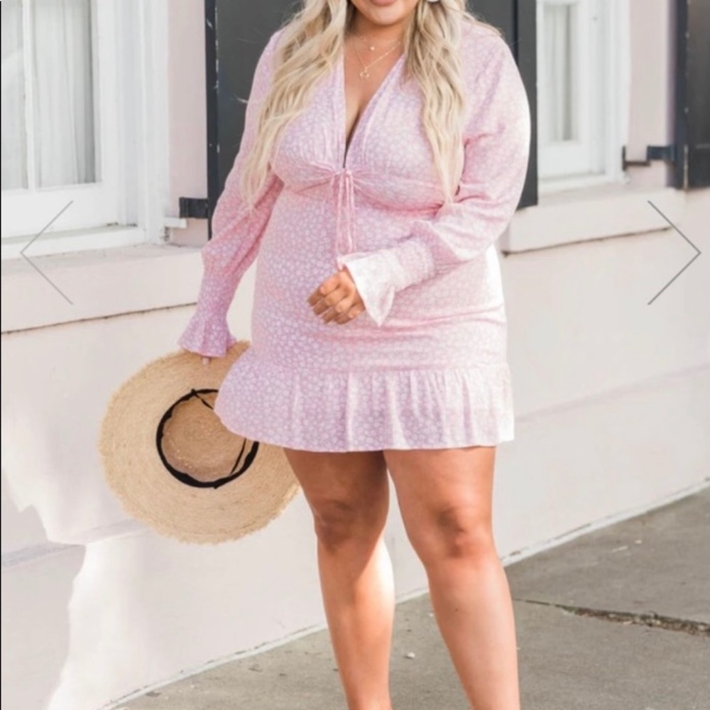 Pink Lily Dress - Brand New Never Worn! 💗
